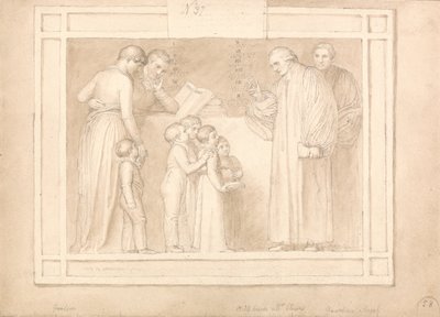 Studio per un monumento al Reverendo John Clowes da John Flaxman